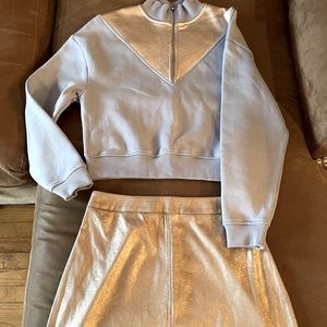 Highline Collection sweater & skirt set NWOT